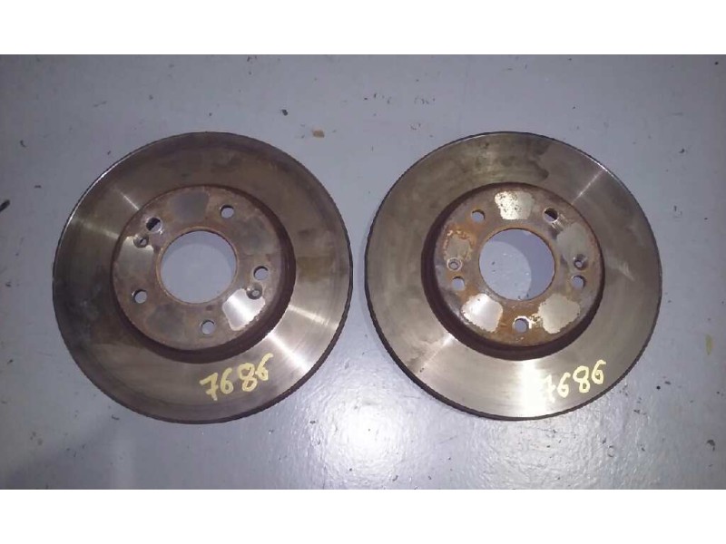 Recambio de disco freno delantero para hyundai tucson (jm) 2.0 comfort referencia OEM IAM  VENTILADOS 