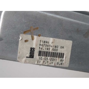 Recambio de elevalunas delantero izquierdo para citroën c3 picasso attraction referencia OEM IAM 9673654180 6 PINES 