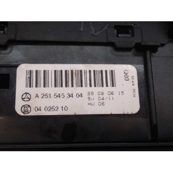 Recambio de mando luces para mercedes-benz clase r (w251) 320 cdi (251.022) referencia OEM IAM A2515453404  