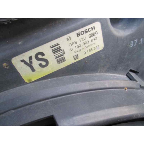 opel zafira a del año 1999