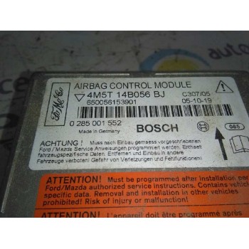 Recambio de centralita airbag para ford focus berlina (cap) ambiente (d) referencia OEM IAM 4M5T14B056BJ 0285001552 