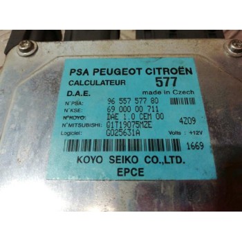 Recambio de modulo electronico para citroën c3 1.4 sx plus referencia OEM IAM 9655757780  