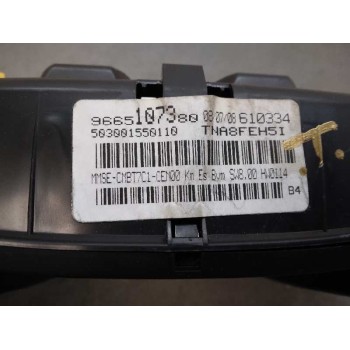 Recambio de cuadro instrumentos para peugeot 308 sw confort referencia OEM IAM 9665107380  