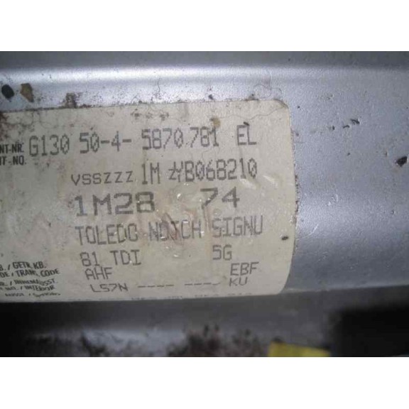 seat toledo (1m2) del año 2000