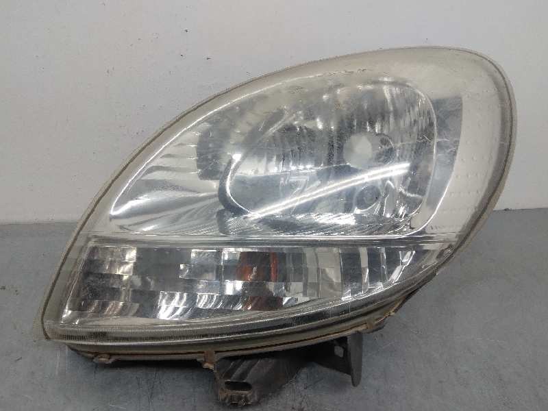 Recambio de faro izquierdo para renault kangoo (f/kc0) authentique referencia OEM IAM 8200236590  PARA PULIR