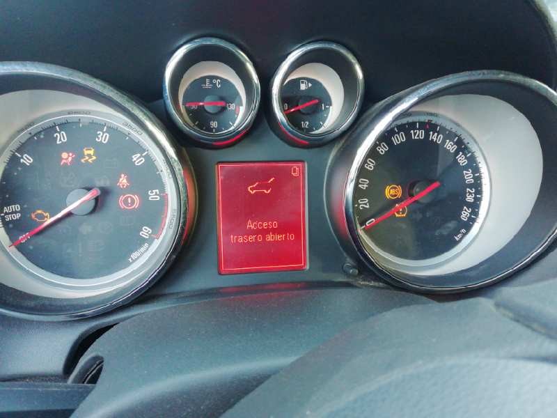 Recambio de cuadro instrumentos para opel astra j lim. selective referencia OEM IAM 769168750U 118.000KM 
