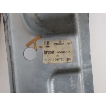 Recambio de elevalunas trasero derecho para opel insignia berlina excellence referencia OEM IAM 20952451 7 PINES 