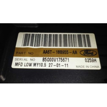 Recambio de display para ford fiesta (cb1) trend referencia OEM IAM AA6T18B955AA  