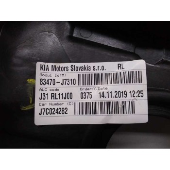 Recambio de elevalunas trasero izquierdo para kia xceed tech referencia OEM IAM 83470J7310 SOLO MECANISMO 