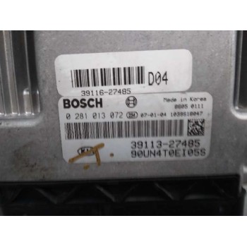 Recambio de centralita motor uce para kia carens (un) 2.0 crdi referencia OEM IAM 3911327485 0281013072 