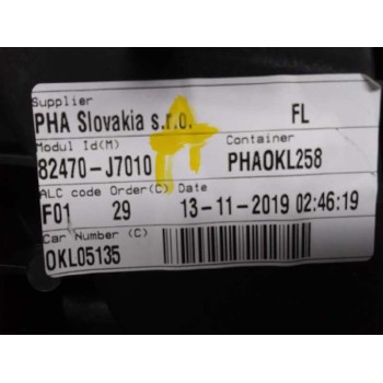 Recambio de elevalunas delantero derecho para kia xceed tech referencia OEM IAM 82470J7010 SOLO MECANISMO 