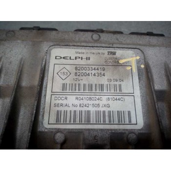 Recambio de centralita motor uce para renault megane ii familiar 1.5 dci diesel referencia OEM IAM 8200334419  