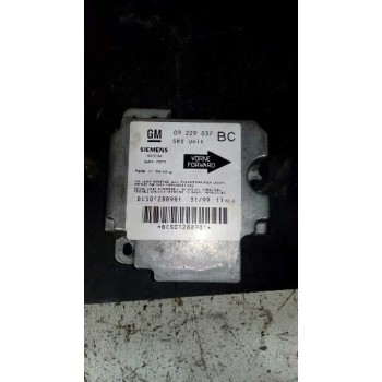 Recambio de centralita airbag para opel astra g berlina club referencia OEM IAM 09229037 09229037 