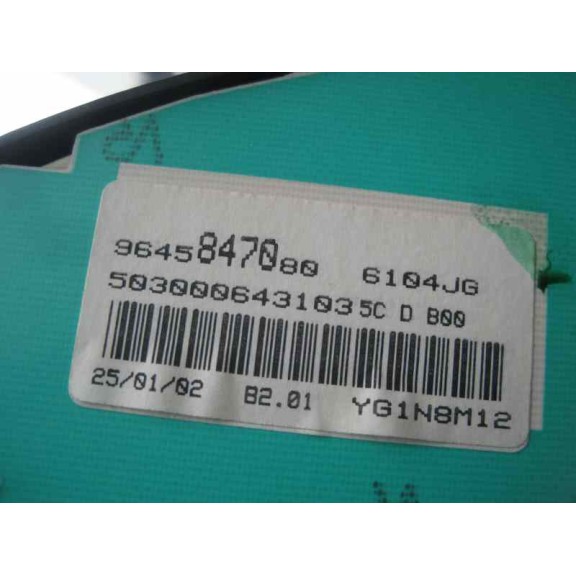 peugeot 206 berlina del año 2002