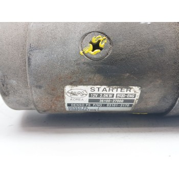 Recambio de motor arranque para kia carens 2.0 turbodiesel cat referencia OEM IAM 3610027000 031013170 3610027001