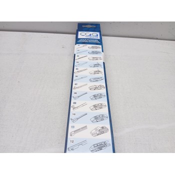 Recambio de escobilla limpia para peugeot 3008 referencia OEM IAM cgaf2255  55 cm 22´´ flexible