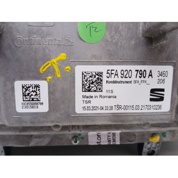 Recambio de cuadro instrumentos para seat leon (kl1, klg) 2.0 tdi referencia OEM IAM 5FA920790A A3C8556898708 