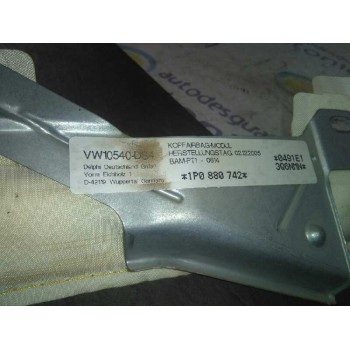 Recambio de airbag cortina delantero derecho para seat leon (1p1) sport referencia OEM IAM 1P0880742  