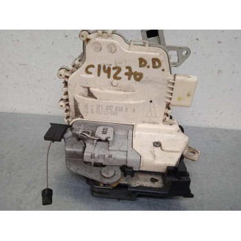 Recambio de cerradura puerta delantera derecha para seat leon (1p1) fr referencia OEM IAM 1P1837016B  6 PINS