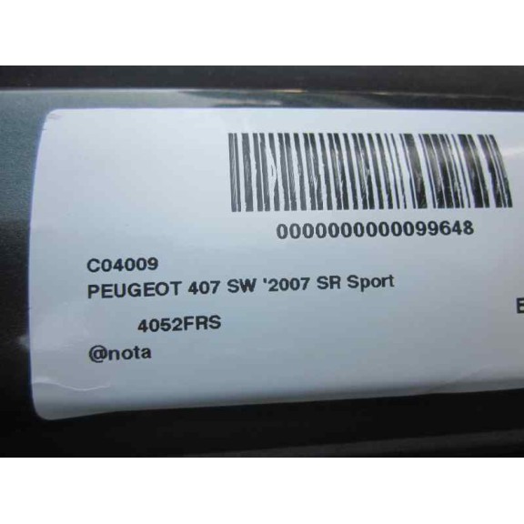 peugeot 407 sw del año 2007