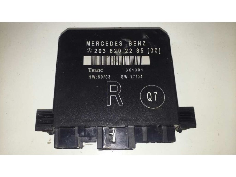 Recambio de modulo electronico para mercedes-benz clase c (w203) berlina 200 compressor (203.042) referencia OEM IAM 20382022850