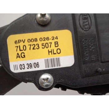 Recambio de potenciometro pedal para audi q7 (4l) 3.0 tdi referencia OEM IAM 7L0723507B 7L0723507D AUTOMATICO 6 PINS
