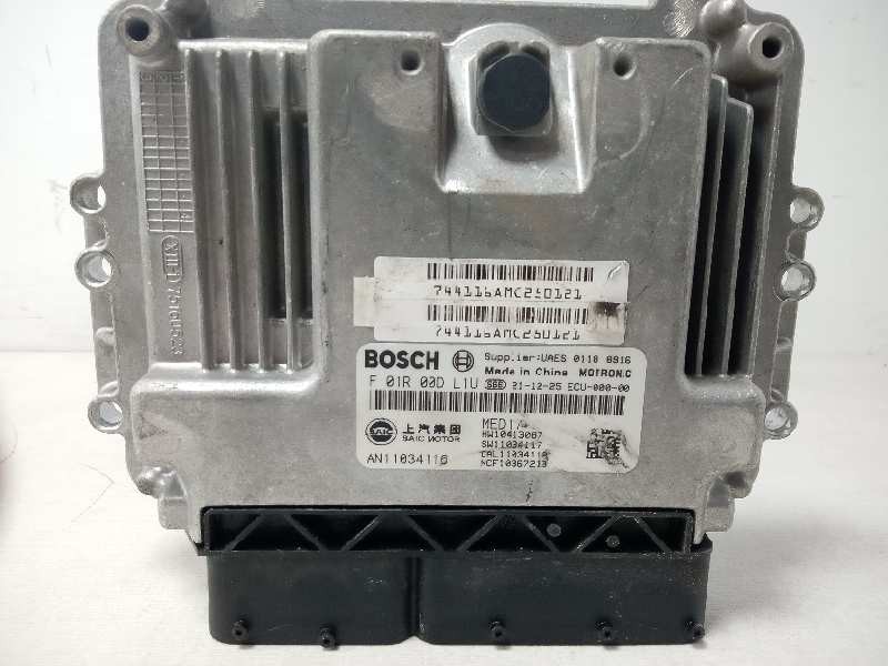 Recambio de centralita motor uce para mg zs luxury referencia OEM IAM F01R00DL1U AN11034116 BOSCH
