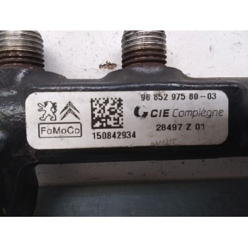 Recambio de rampa inyectora para ford transit connect 1.6 tdci cat referencia OEM IAM 9685297580  