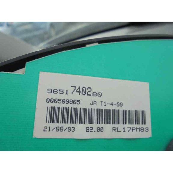 peugeot 206 berlina del año 2003