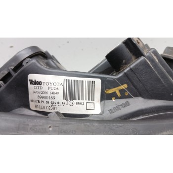 Recambio de faro derecho para toyota corolla (_e12_) 1.4 d (nde120_) referencia OEM IAM 8111002381 89900169 