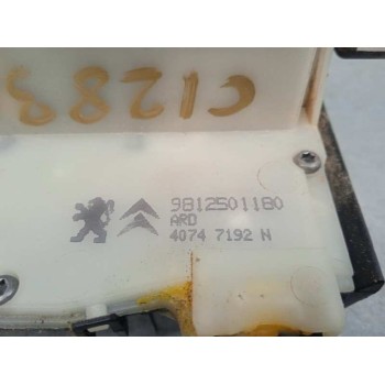 Recambio de cerradura puerta trasera derecha para peugeot 2008 (--.2013) access referencia OEM IAM 9812501180  5 PINS