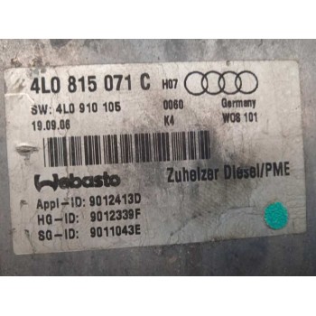 Recambio de motor calefaccion para audi q7 (4l) 3.0 tdi referencia OEM IAM 4L0815071C BOMBA ESTACIONARIA 4L0910105