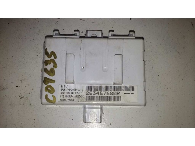 Recambio de modulo electronico para renault captur luxe referencia OEM IAM 283467680R  