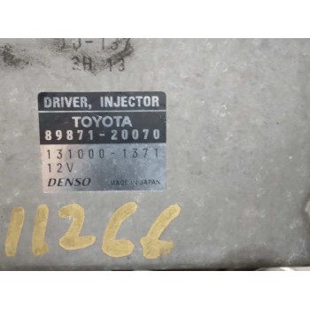 Recambio de modulo electronico para lexus is200 (ds2/is2) 2.2 d-cat referencia OEM IAM 8987120070 CENTRAKITA BOMBA INYECCION 