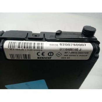 Recambio de centralita bsi para renault megane ii berlina 5p 1.5 dci diesel referencia OEM IAM 8200780007 U118400140J SIEMENS