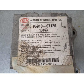 Recambio de centralita airbag para kia picanto 1.0 concept referencia OEM IAM 9591007120  