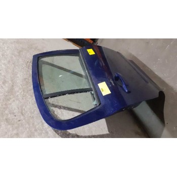 Recambio de puerta trasera derecha para opel corsa d enjoy referencia OEM IAM  AZUL SIN MANETA