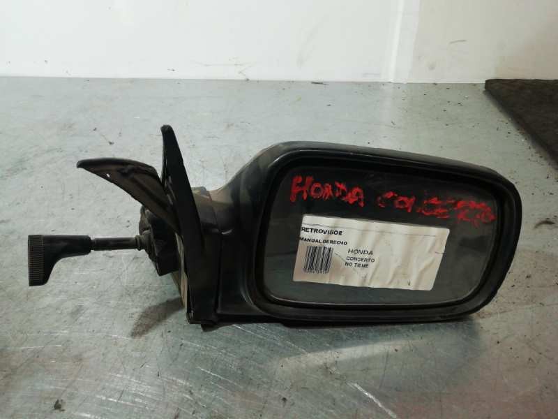 Recambio de retrovisor derecho para honda concerto (hw) referencia OEM IAM  G-03-01-01 NEGRO