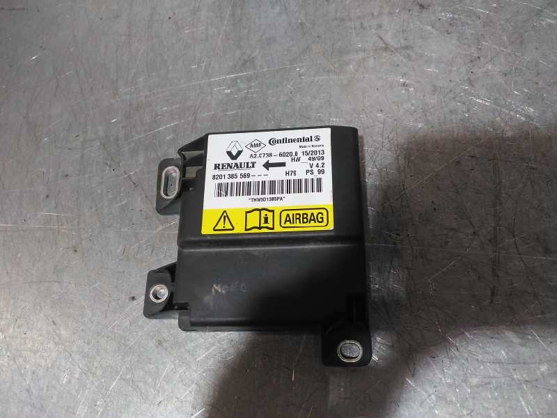 Recambio de centralita airbag para dacia duster 1.6 16v cat referencia OEM IAM 8201385569  