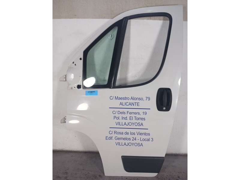 Recambio de puerta delantera izquierda para fiat ducato caja/chasis (250_) 130 multijet 2,3 d referencia OEM IAM   