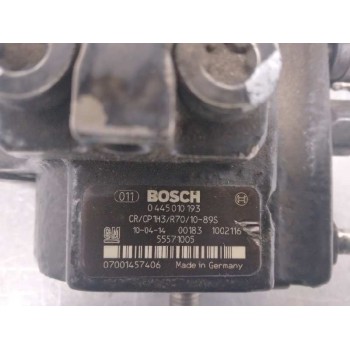 Recambio de bomba inyeccion para opel insignia berlina 2.0 cdti referencia OEM IAM 0445010193 55571005 