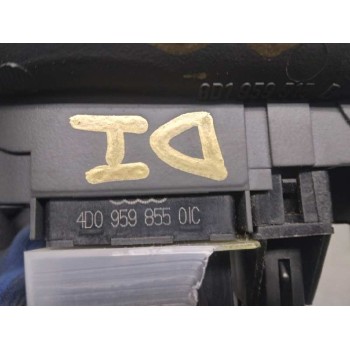 Recambio de mando elevalunas delantero izquierdo para audi a4 berlina (b5) 1.9 tdi referencia OEM IAM 4D0959855 4 TECLAS 