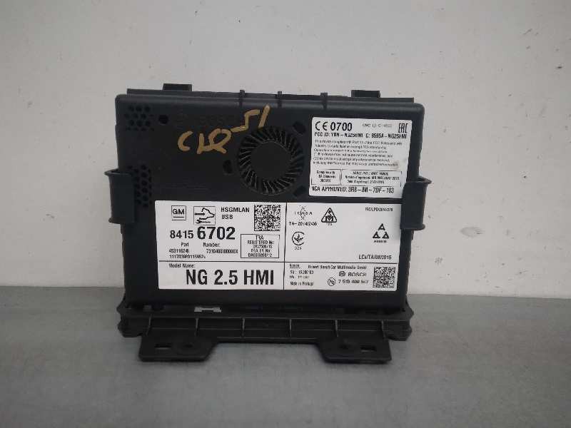 Recambio de modulo electronico para opel mokka x selective start/stop referencia OEM IAM 84156702 3R88M7DF183 