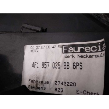 Recambio de guantera para audi a6 berlina (4f2) 2.0 tfsi referencia OEM IAM 4F1857035BB  