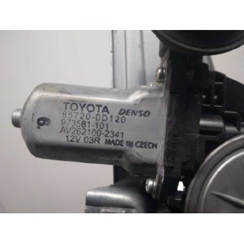 Recambio de elevalunas trasero derecho para toyota yaris active referencia OEM IAM 857200D120 973581101 6 PINS