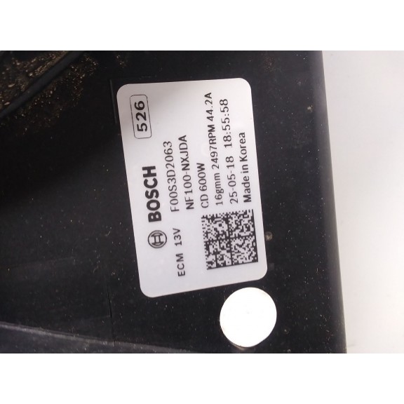Recambio de electroventilador para kia ceed (cd) 1.6 crdi 136 referencia OEM IAM F00S3D2063 25304J7600 