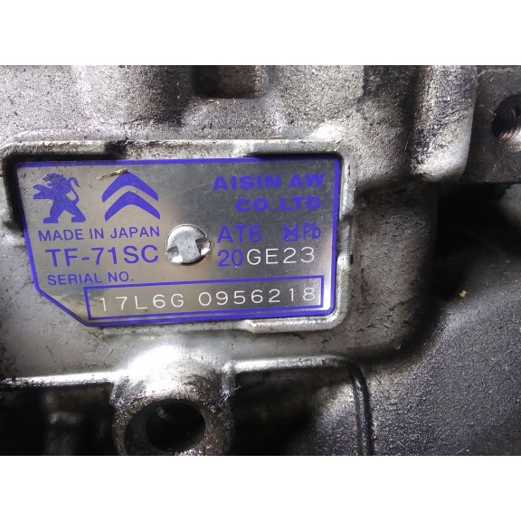 Recambio de caja cambios para citroën c4 picasso feel referencia OEM IAM 20GE23 PILOTADA 169.838KM