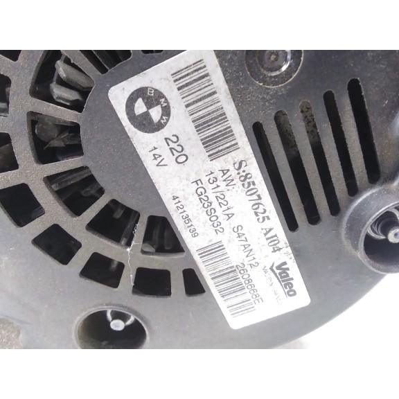 Recambio de alternador para bmw serie 5 lim. (f10) 2.0 turbodiesel referencia OEM IAM 8507625  