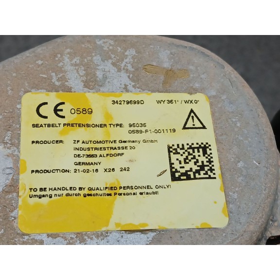 Recambio de kit airbag para seat leon sportstourer (kl8, kld) 2.0 tdi referencia OEM IAM   5FB857003Q