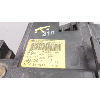 Recambio de faro izquierdo para bmw x3 (e83) 2.0 d referencia OEM IAM 63123418411  